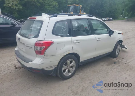 2016 Subaru Forester 2.5I из США, поврежденный, VIN JF2SJABC6GH477774